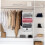 Foldable Hanging Closet Organizer 3Layer Travel Packing Cube with MultiCompartment Storage for Home Use 5