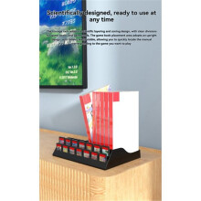 Game Card Rack for Switch2 /OLED Store 14 Game Cards+14 Game Disks 14-in-1 Game Card Storage Rack