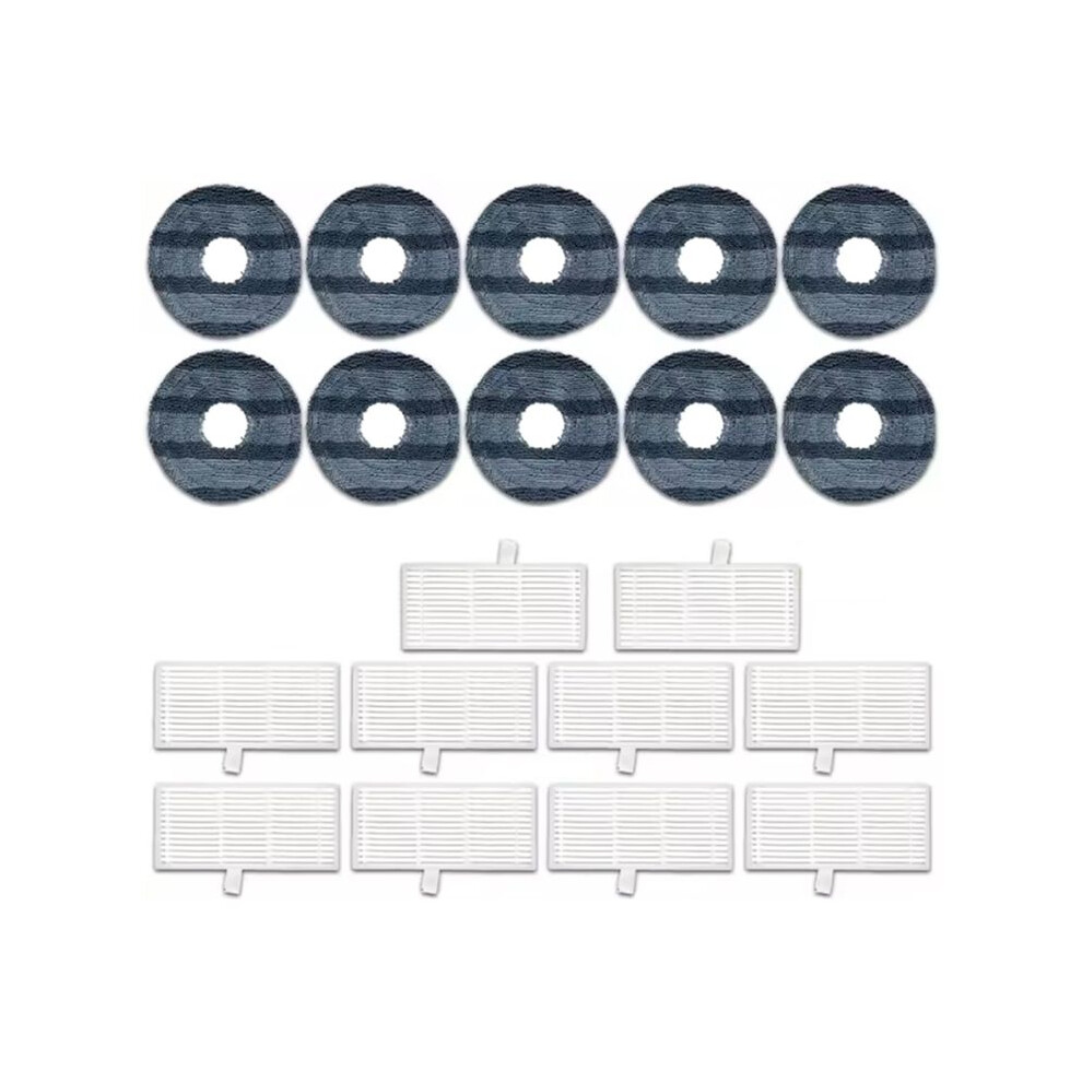 20Pcs Vacuum Filter And Mop Cloth Set For Omni C20 Vacuum Cleaner Spare Parts Dust Bag Mop Pad 4711934752618