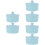 6St Keramische Lidded Ramekins Voor Pudding En Snacks 5