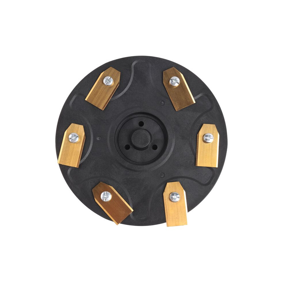 Knife Plate + 6 Replacement Blades For Gardena Sileno City, Mcculloch Robotic Lawnmower Blade Disc Lawn Robo 6032125191138