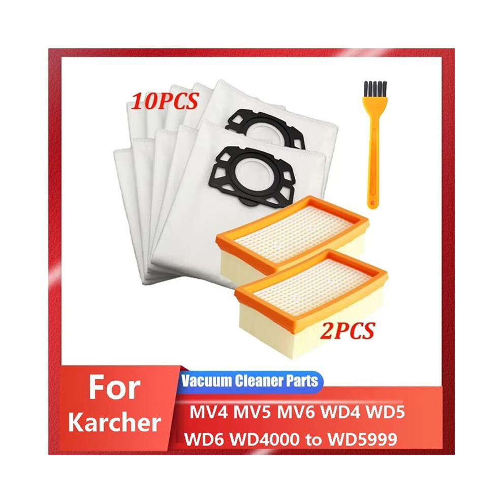 For Mv4 Mv5 Mv6 Wd4 Wd5 Wd6 Wd5p Wd6p Vacuum Cleaner 2.863-005.0 Hepa Filter Dust Bag Replacement Parts 6031861993976