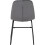 Seconique Marlow & Lukas Dining Set (X4 Chairs) Grey Velvet 13