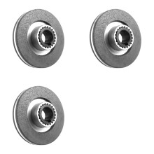 3Ensemble Plaquettes de Frein à Friction pour Moteur de Frein Électromagnétique 92MM Ensemble de Disques de Frein pour Base YEJ80