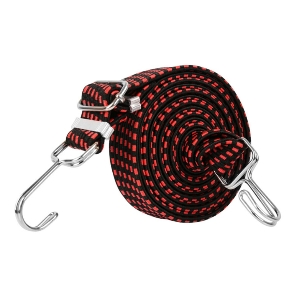 Motorcycle Bungee Strap 200Cm Adjustable Elastic Luggage Tie Down For Bike Cargo Camping 9073542108078