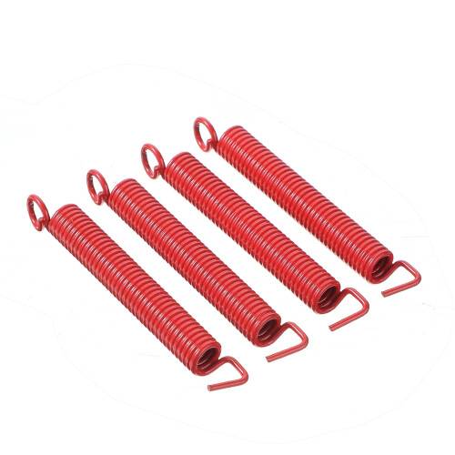 Noise Reducing Tremolo Springs for Smooth Performances-Red