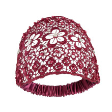Stylish Lace Hairband With Comfortable Elastic Band-Burgundy