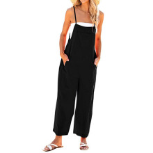 Overalls für Damen, lässig, lockere Passform,-Schwarz L