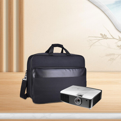 Projector Carrying Case 1680D Polyester Shockproof Protective Bag for Travel and Business Use 1
