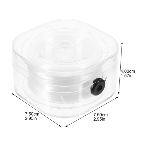 Fil Élastique Résistant Transparent Pour Bracelets 1