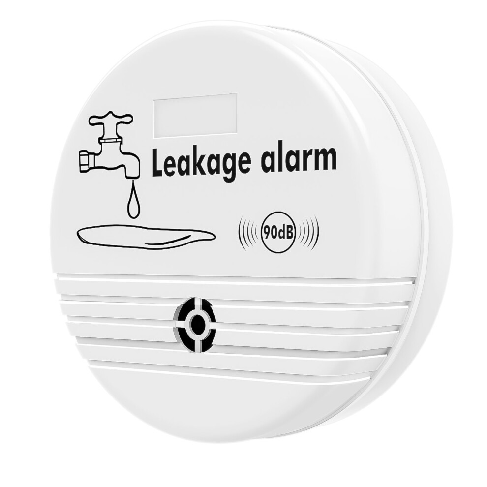 Water Leak Detector For Home With Sensitivity Sensor And Loud Beeping Alert, Battery Powered Waterproof Design For Kitchen And Bathroom 9073542108733