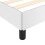 vidaXL Bettgestell Weiß 120x200 cm Kunstleder 7