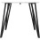 Seconique Marlow & Lukas Dining Set X4 Chairs  Blue Velvet 6