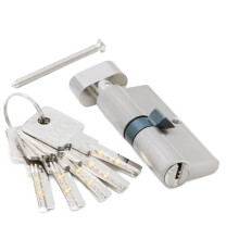 Door Lock Cylinder Copper Lock Cylinder 50‑100mm Easy DIY Replacement for Bedroom Interior Security
