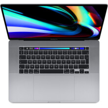MacBook Pro Touch Bar 16" i9 2,4 Ghz 64 Go 512 Go SSD Gris sideral (2019) AMD Radeon 5500M - Reacondicionado - Muy buen estado - Refurbished