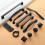 Matte Black Cabinet Handle 931128 for Kitchen Cupboards and Drawers, Modern Minimalist Durable Pull 1