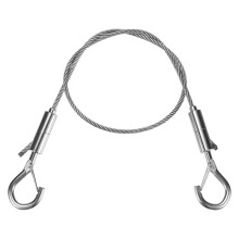Heavy Duty Picture Hanging Wire Kit 0.5m x 4mm Adjustable RustResistant Steel Cable for Mirrors and Frames