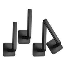 Heavy Duty Adhesive Wall Hooks for Hats and Towels, No Drill Strong Self Adhesive Hat Organizer Holder