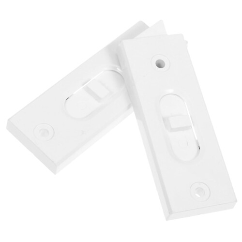 SpringLoaded Window Tilt Latches for Sliding Windows, Durable Plastic Replacement Pair with Enhanced Security