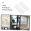 SpringLoaded Window Tilt Latches for Sliding Windows, Durable Plastic Replacement Pair with Enhanced Security 3