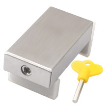Sliding Window Lock Childproof Door Lock for Home Safety Keyless No Drill Adjustable Stainless Steel