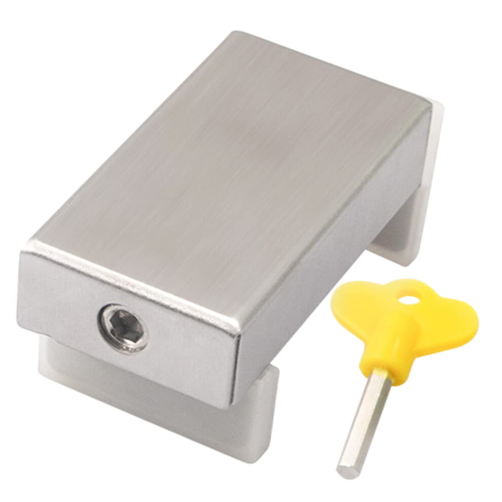 Sliding Window Lock Childproof Door Lock for Home Safety Keyless No Drill Adjustable Stainless Steel
