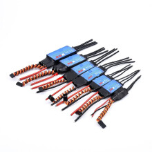60A Dual Channel Bidirectional Brushless ESC for Boats and Aircraft, Current 26S Speed Controller