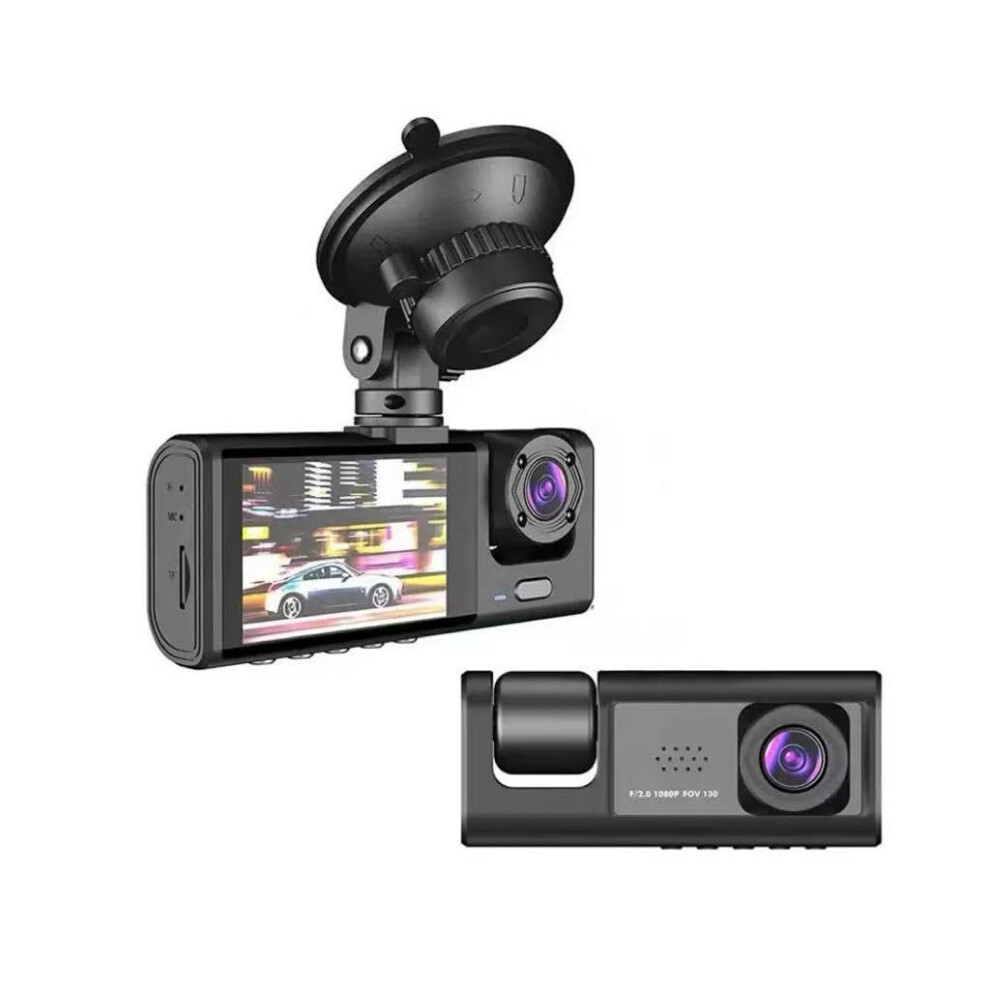4K Dual Channel Dash Cam For Peugeot 508 2015Â2016 Front Rear And Inside Night Vision GâSensor Loop Recording 9351714609715