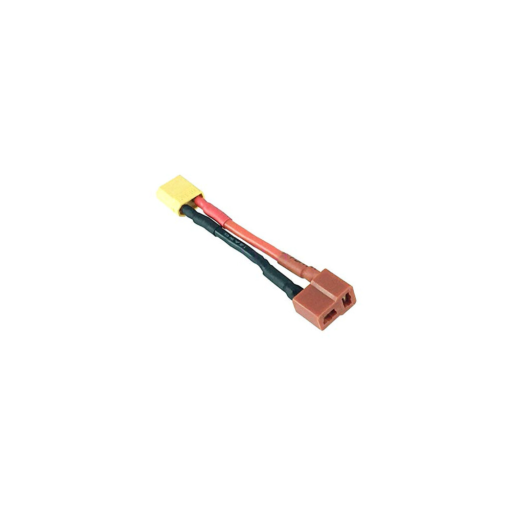 Xt30 Male To Tplug Compatible With Deans Female 16Awg Adapter Cable 5Cm For Turnigy Lipo Rc Battery Reliable Connection 9351714586146