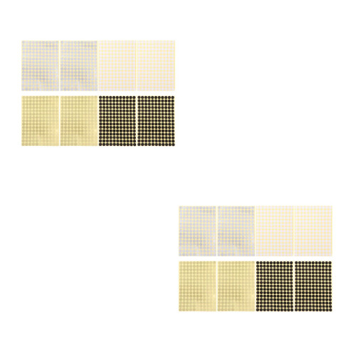 Étiquettes Blanches Autocollantes DIY Pour Cadeau