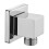 Wall Mounted Brass Shower Head Holder 360 Rotation Adjustable Chrome Bracket 5614 1