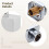 Wall Mounted Brass Shower Head Holder 360 Rotation Adjustable Chrome Bracket 5614 2