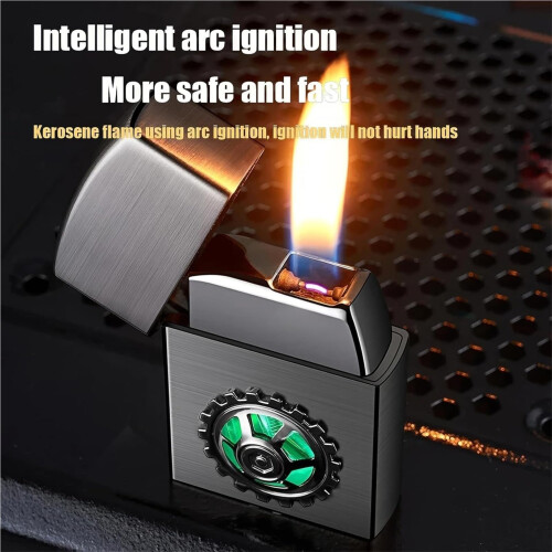 Smart Electric Lighter with Smart Voice Ignition, Windproof Type‑C Rechargeable Arc Lighter (A5) 1