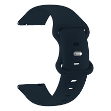 Silicone Quick Release Watch Band for Michael Kors Gen 4 Sofie, Soft Sweat Resistant Strap, Midnight Blue