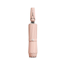 Travel Umbrella Automatic Open Close Windproof 10Rib Inverted Folding Design UV Protection Pink