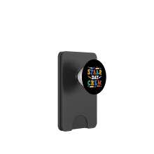 Phone Wallet with Grip Compatible with MagSafe and PopSockets, Secure Card Holder for Teachers and School Testing Crew