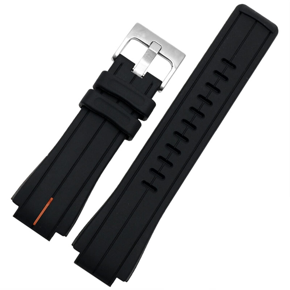 Waterproof Rubber Watch Band 24Mm Replacement Silicone Sport Strap For T2n720 T2n721 Tw2t76300 9330225440956