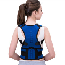 Posture Corrector Back Brace for Women and Men, Adjustable Full Back Support with Breathable Mesh Design, Small B