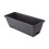 Black Rectangular Window Box Planter for Vegetables and Flowers, Outdoor Garden Container, Versatile Design 1
