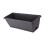 Black Rectangular Window Box Planter for Vegetables and Flowers, Outdoor Garden Container, Versatile Design 2
