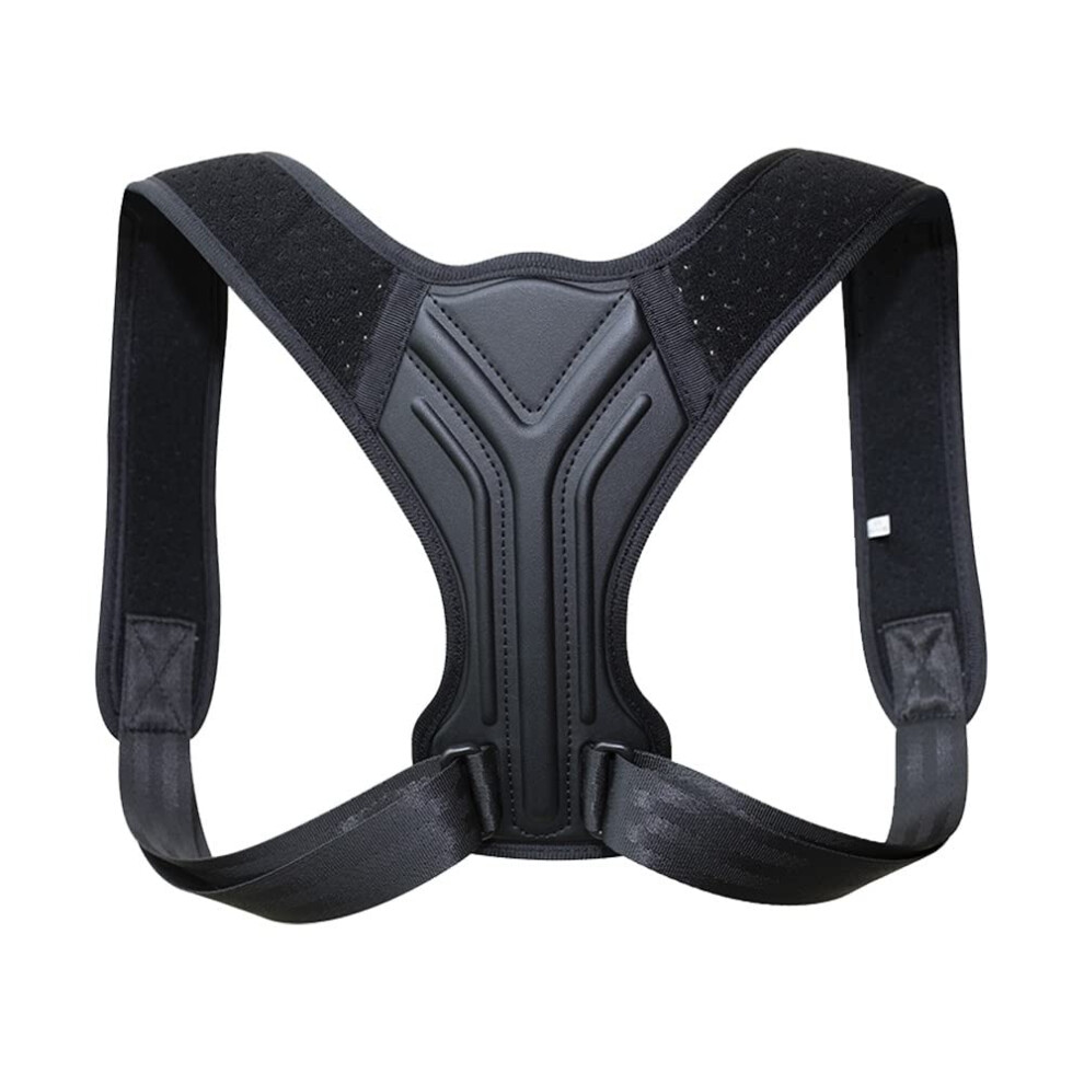 Adjustable Back Posture Corrector and Spine Support Brace for Shoulder Alignment and Pain Relief XS OneColor