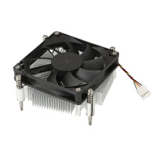 Wentylator Radiatora Procesora KT37 PWM 4-Żyłowy z Regulacją Prędkości, Obsługuje 115X/1200 dla Obudowy Komputera HTPC 1U