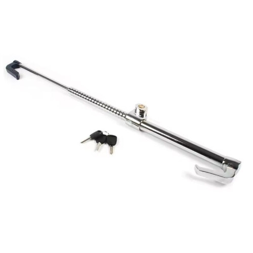 General Car Brake Lock Steering Wheel Lock Retractable Double Hook Car Clutch Pedal Lock Security