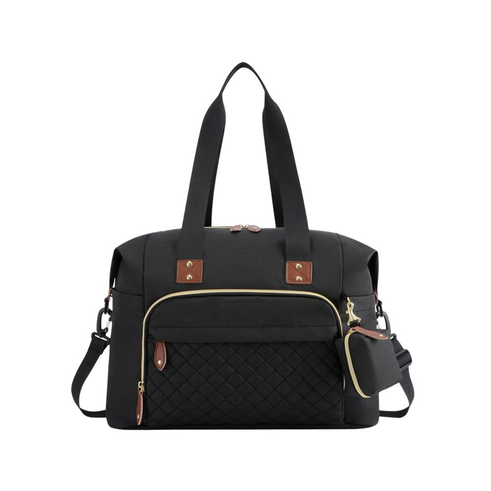 Diaper Bag Tote,Baby Diaper Bag with Pacifier Case Travel Diaper Tote Caddys for Mom and Dad Multifunction