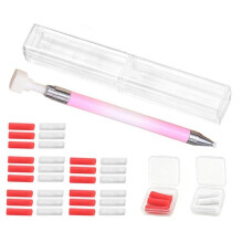 2025 New Refillable Wax Pen for Diamond Art, Nail DIY with Ergonomic Grip, Gradient