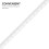 2pcs Transparent Acrylic Triangle Ruler Set Clear Measurement Precision for School Office Drawing 3