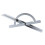 Adjustable Protractor Ruler 10170 Degrees for Woodworking, Durable Carbon Steel with Precision Etched Scale 1
