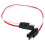 6/12 V 12 in Flat Extension 2 Pole Trailer Connector Plug Harness 47965 for US Plug Models 4