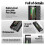 ANENG BT167 Battery Level Detector Multifunctional Quickly Measure Battery Level ABS Plastic Precise Measurements Tester Tools 5