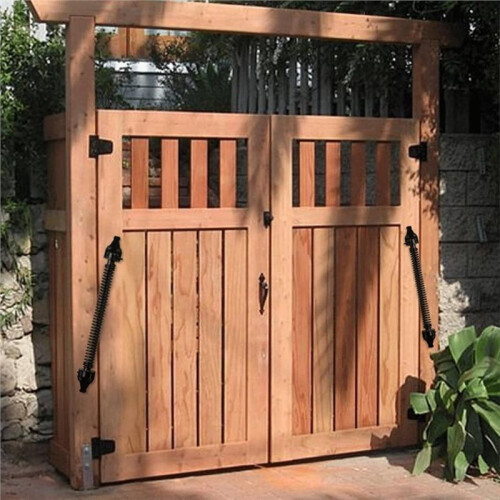 2pcs 14inch Heavy Duty Gate Spring Self Closing Door Spring for Outdoor, Adjustable Automatic Gate Close 2